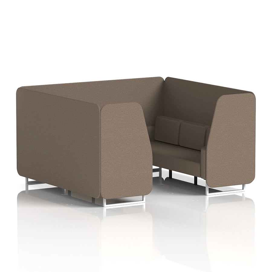 Brixworth Booth in Single Tone - 6 Seater