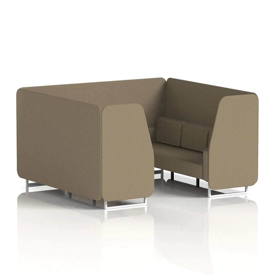 Brixworth Booth in Single Tone - 6 Seater
