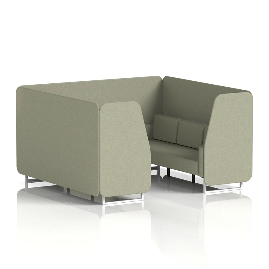 Brixworth Booth in Single Tone - 6 Seater