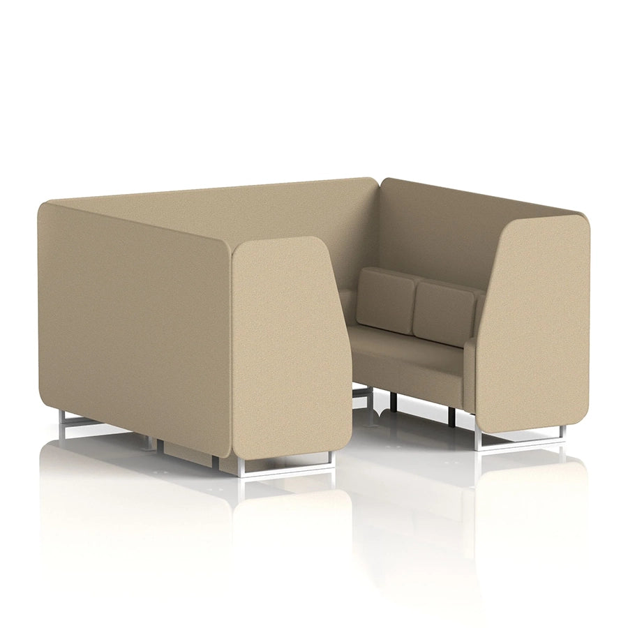 Brixworth Booth in Single Tone - 6 Seater