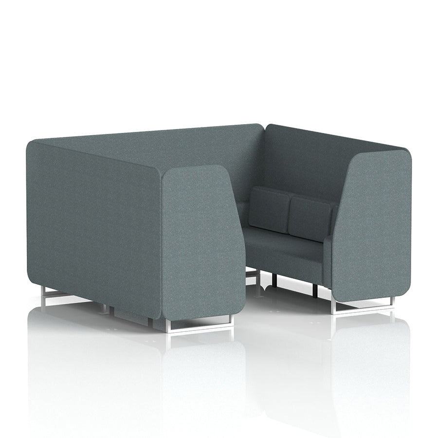 Brixworth Booth in Single Tone - 6 Seater