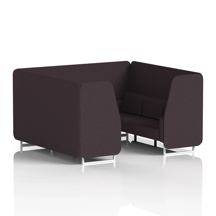 Brixworth Booth in Single Tone - 6 Seater
