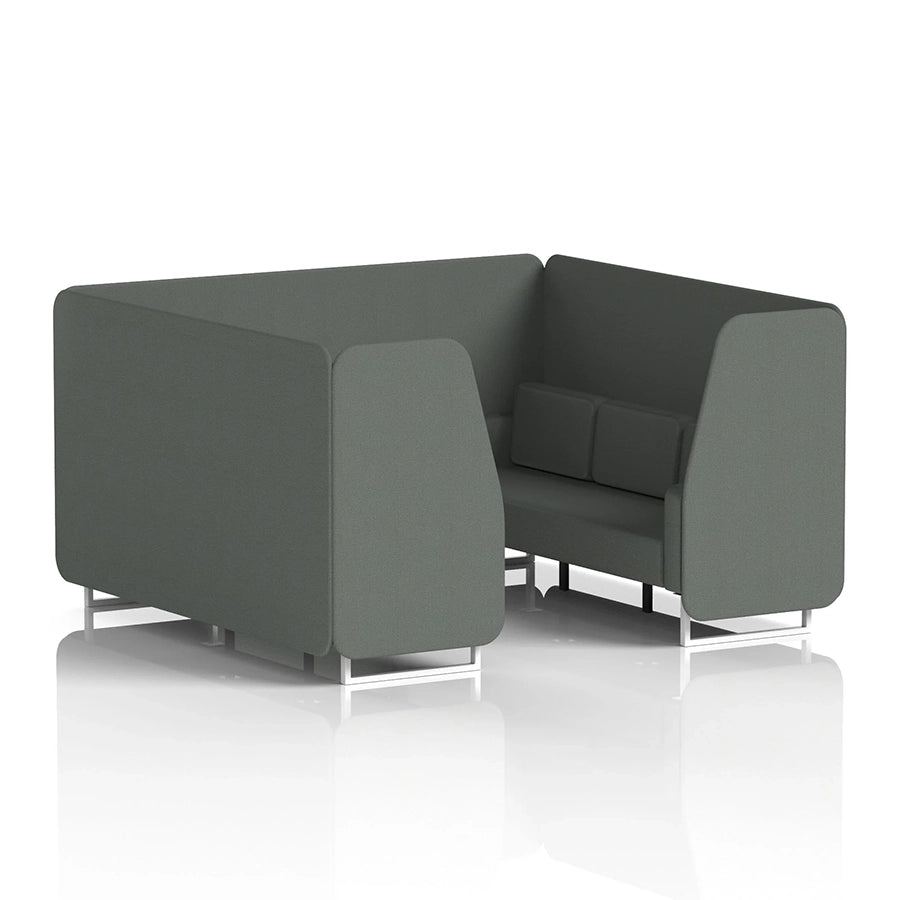 Brixworth Booth in Single Tone - 6 Seater