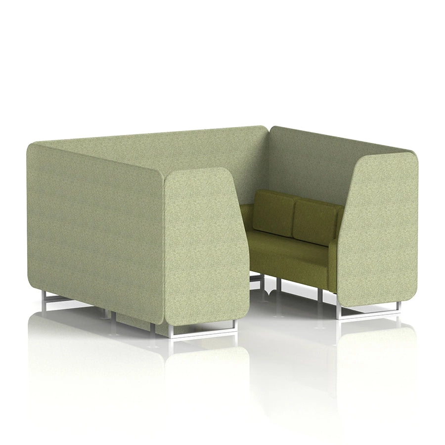 Brixworth Booth in Two Tone - 6 Seater