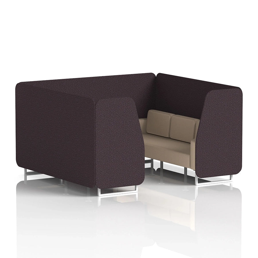 Brixworth Booth in Two Tone - 6 Seater