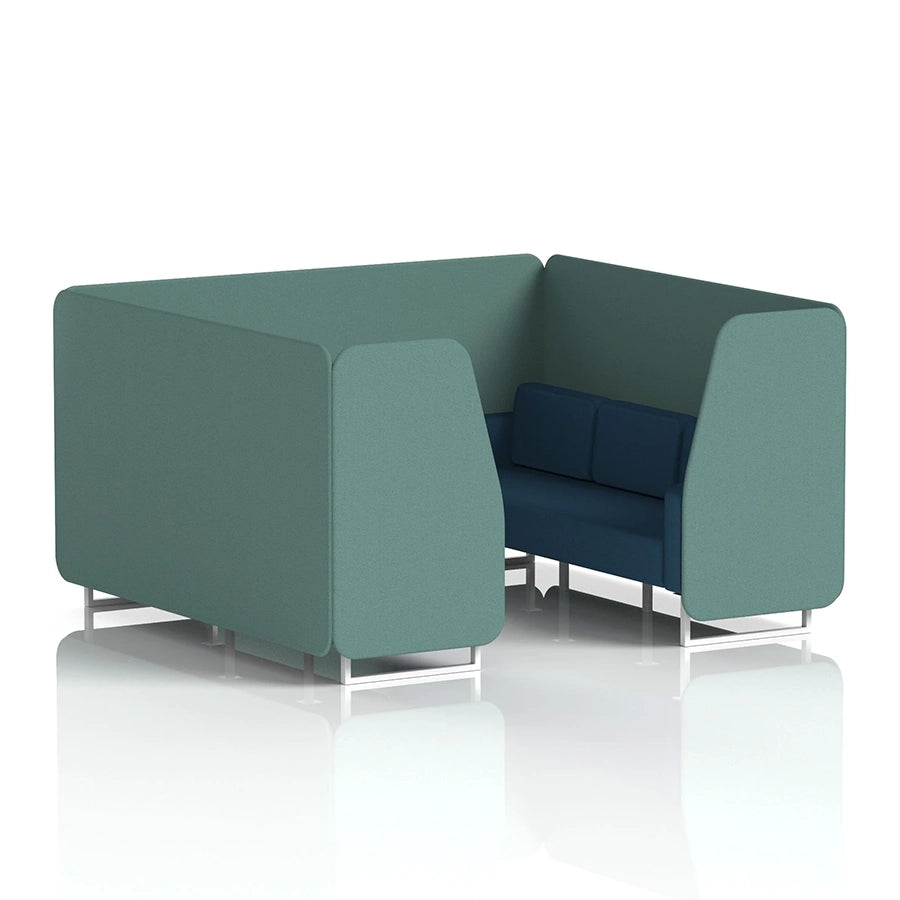Brixworth Booth in Two Tone - 6 Seater