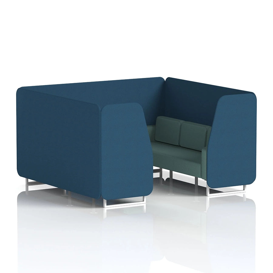 Brixworth Booth in Two Tone - 6 Seater