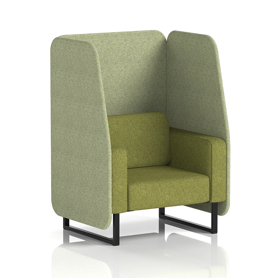 Brixworth Open Booth in Two Tone - 1 Seater