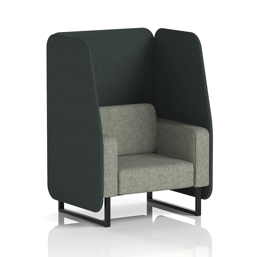Brixworth Open Booth in Two Tone - 1 Seater