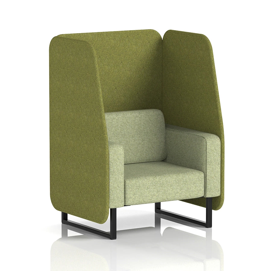 Brixworth Open Booth in Two Tone - 1 Seater