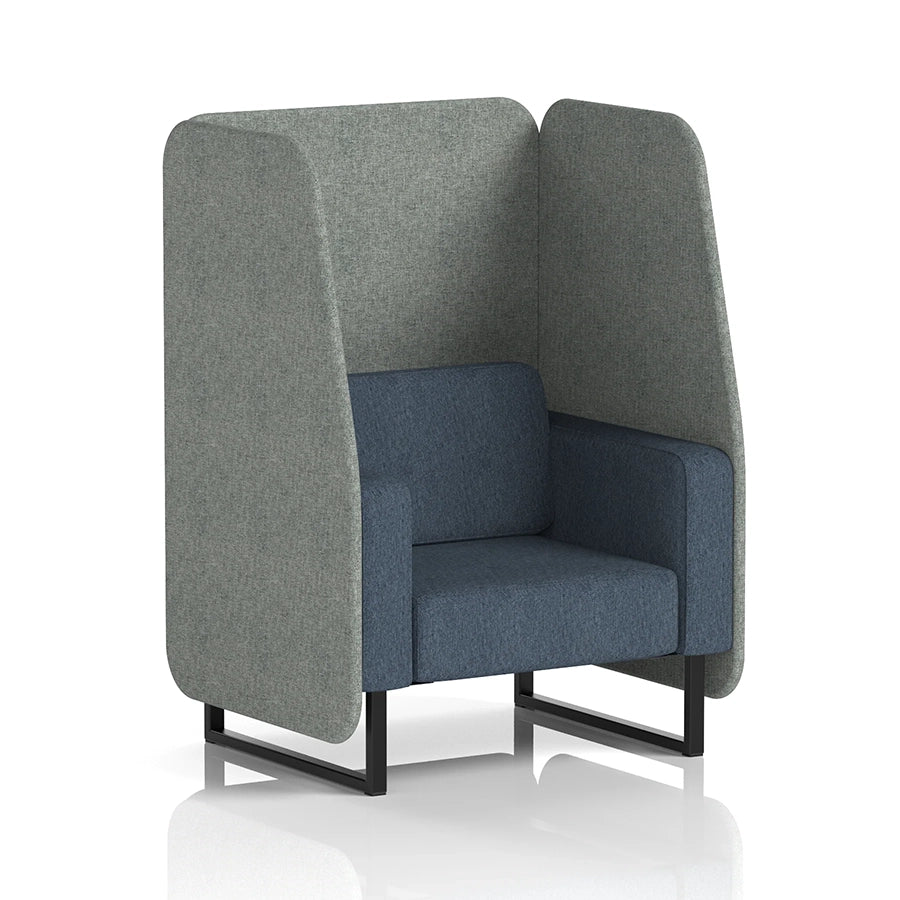 Brixworth Open Booth in Two Tone - 1 Seater
