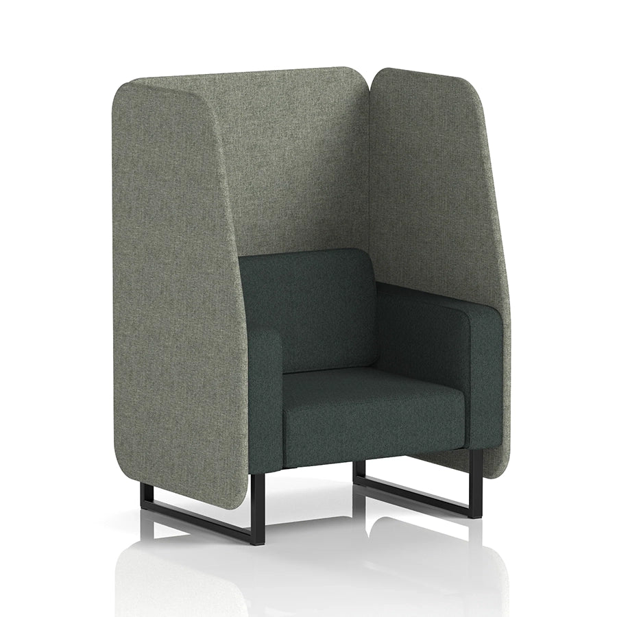 Brixworth Open Booth in Two Tone - 1 Seater