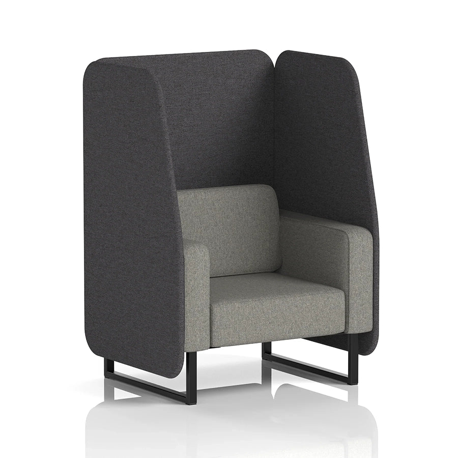 Brixworth Open Booth in Two Tone - 1 Seater