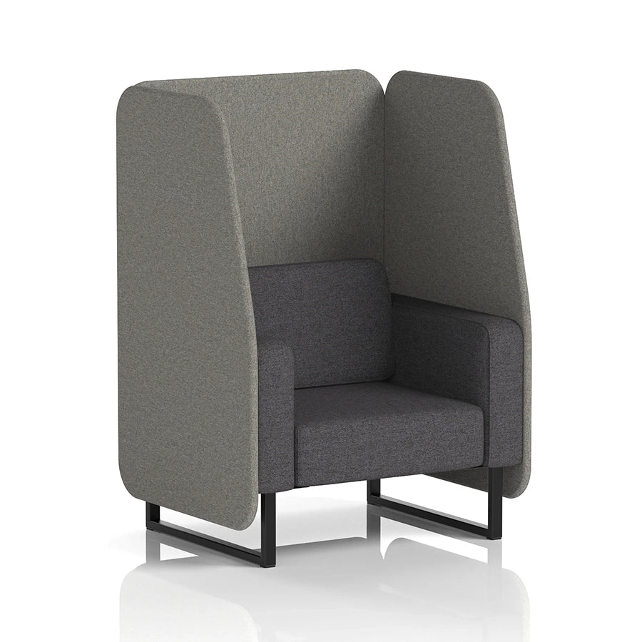 Brixworth Open Booth in Two Tone - 1 Seater