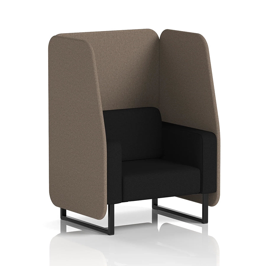 Brixworth Open Booth in Two Tone - 1 Seater
