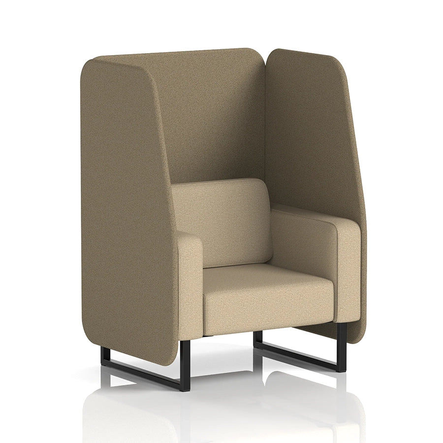Brixworth Open Booth in Two Tone - 1 Seater