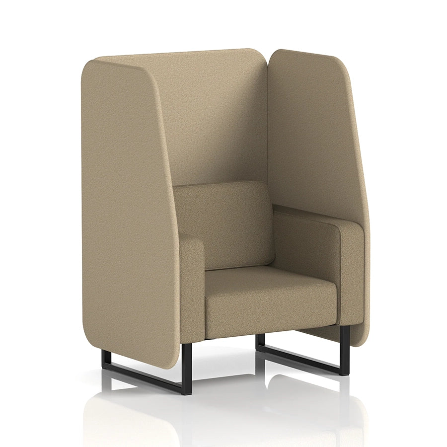 Brixworth Open Booth in Two Tone - 1 Seater