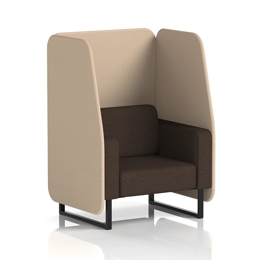 Brixworth Open Booth in Two Tone - 1 Seater