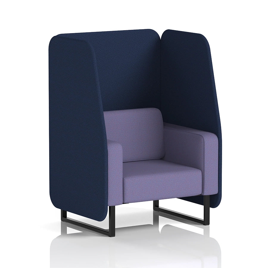 Brixworth Open Booth in Two Tone - 1 Seater