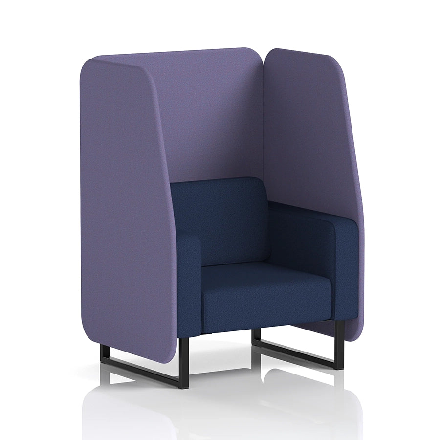 Brixworth Open Booth in Two Tone - 1 Seater