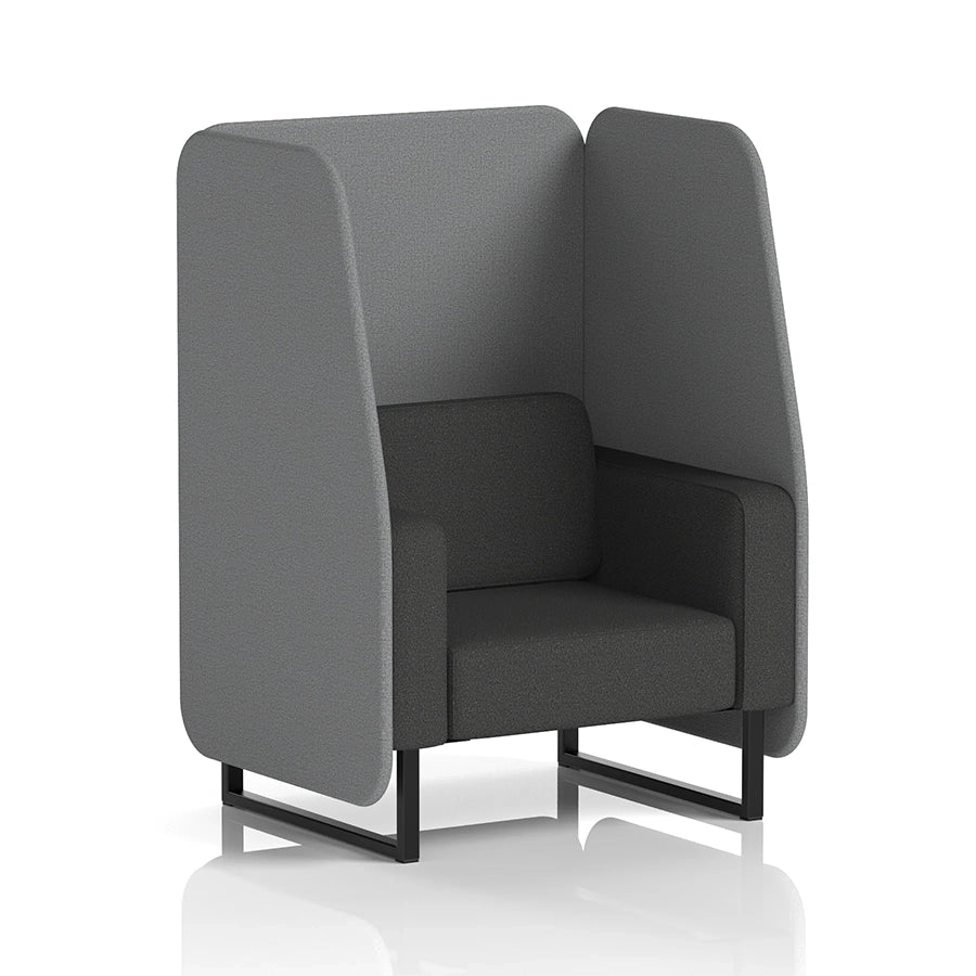 Brixworth Open Booth in Two Tone - 1 Seater