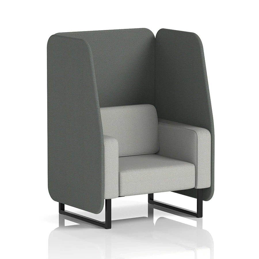Brixworth Open Booth in Two Tone - 1 Seater