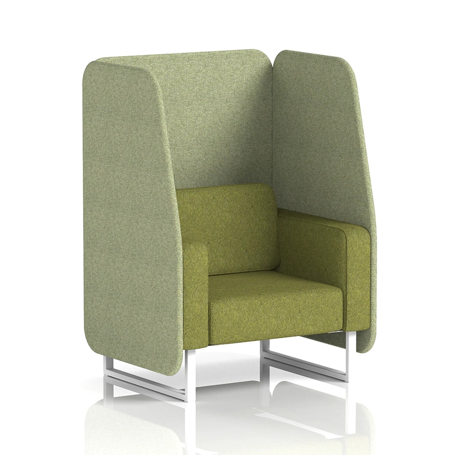 Brixworth Open Booth in Two Tone - 1 Seater