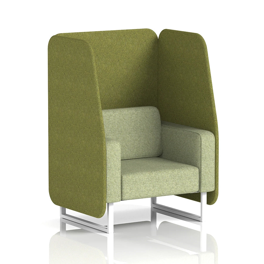 Brixworth Open Booth in Two Tone - 1 Seater