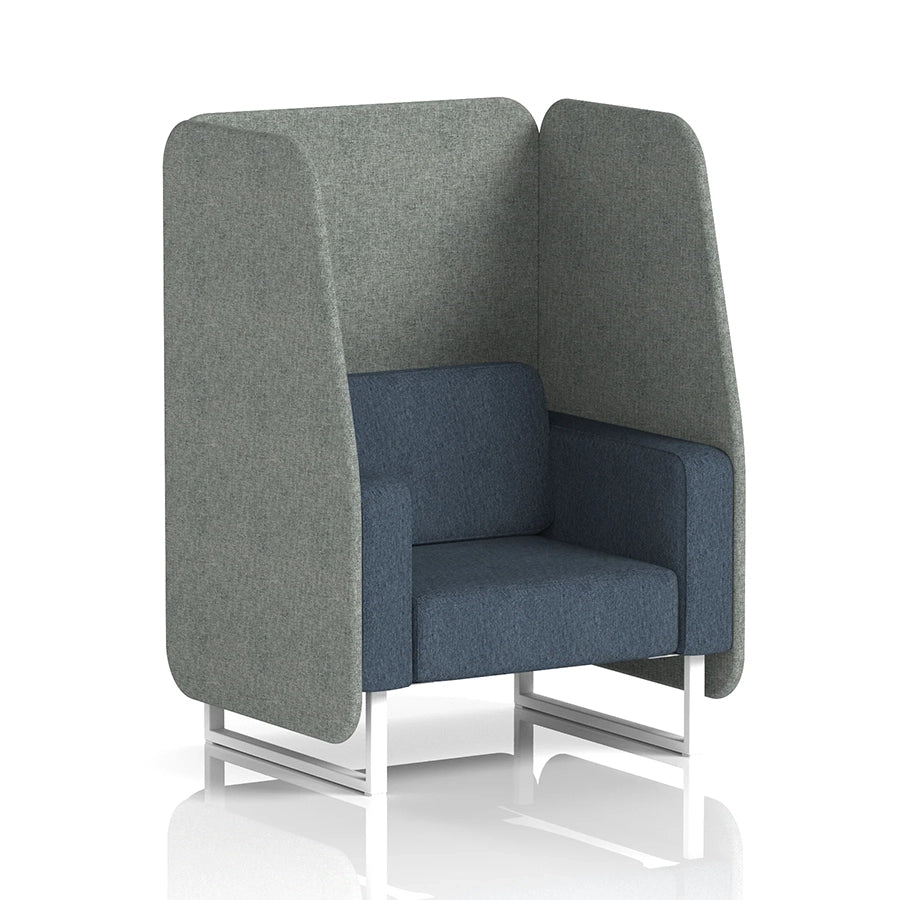 Brixworth Open Booth in Two Tone - 1 Seater