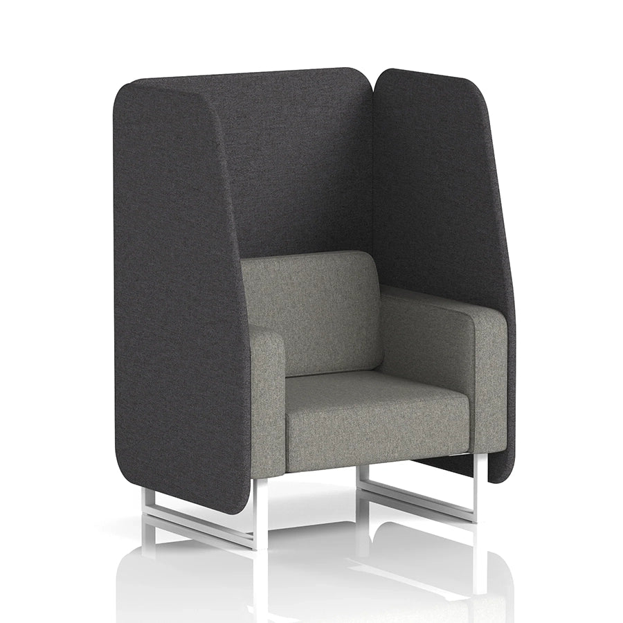 Brixworth Open Booth in Two Tone - 1 Seater