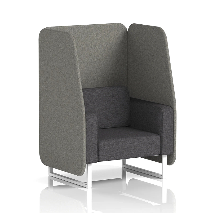 Brixworth Open Booth in Two Tone - 1 Seater