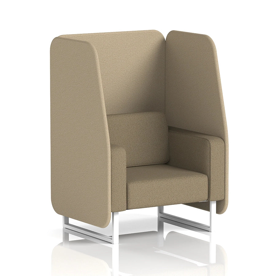 Brixworth Open Booth in Two Tone - 1 Seater