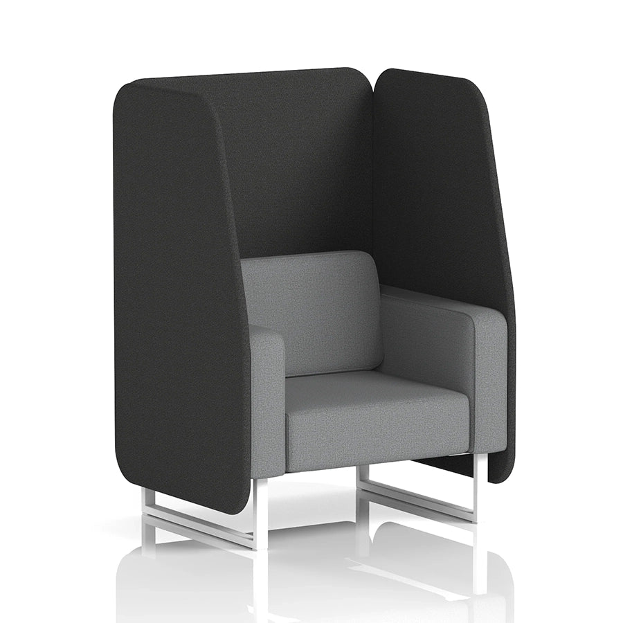 Brixworth Open Booth in Two Tone - 1 Seater