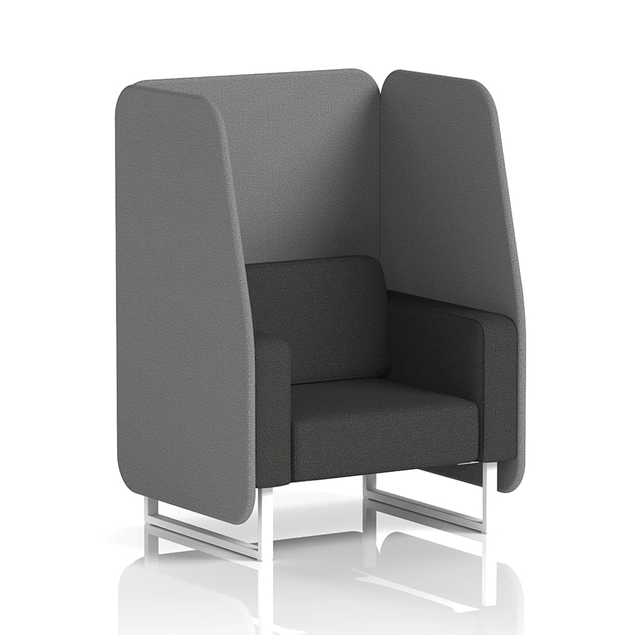 Brixworth Open Booth in Two Tone - 1 Seater