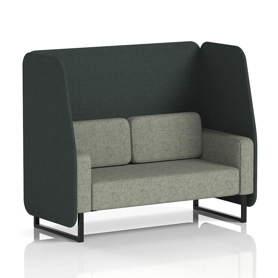 Brixworth Open Booth in Two Tone - 2 Seater