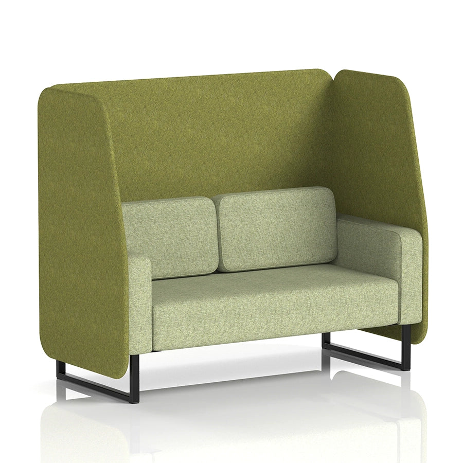 Brixworth Open Booth in Two Tone - 2 Seater