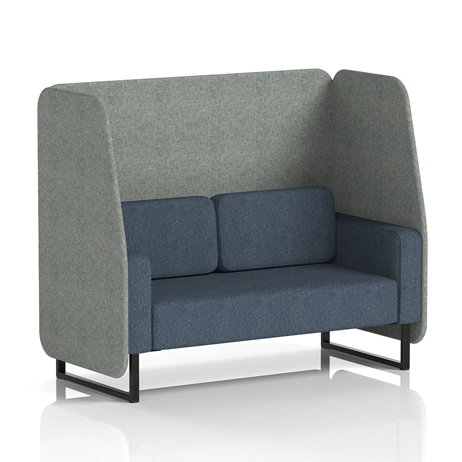 Brixworth Open Booth in Two Tone - 2 Seater