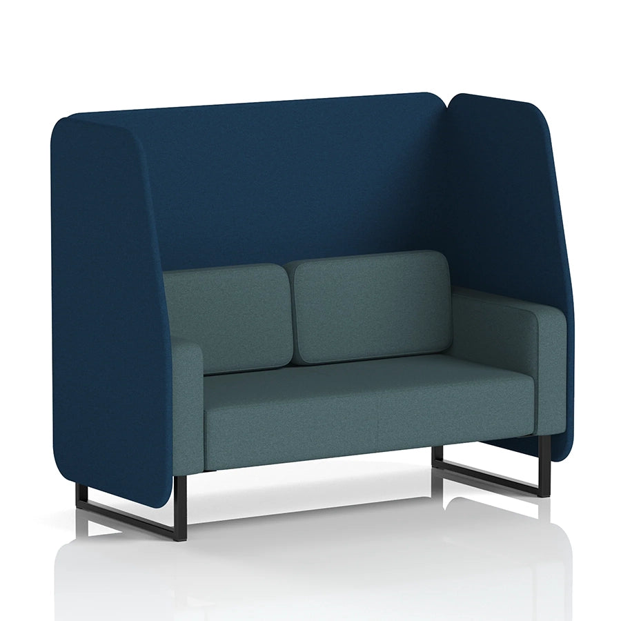Brixworth Open Booth in Two Tone - 2 Seater