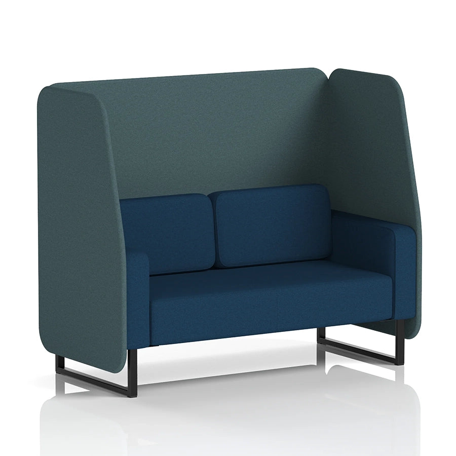 Brixworth Open Booth in Two Tone - 2 Seater