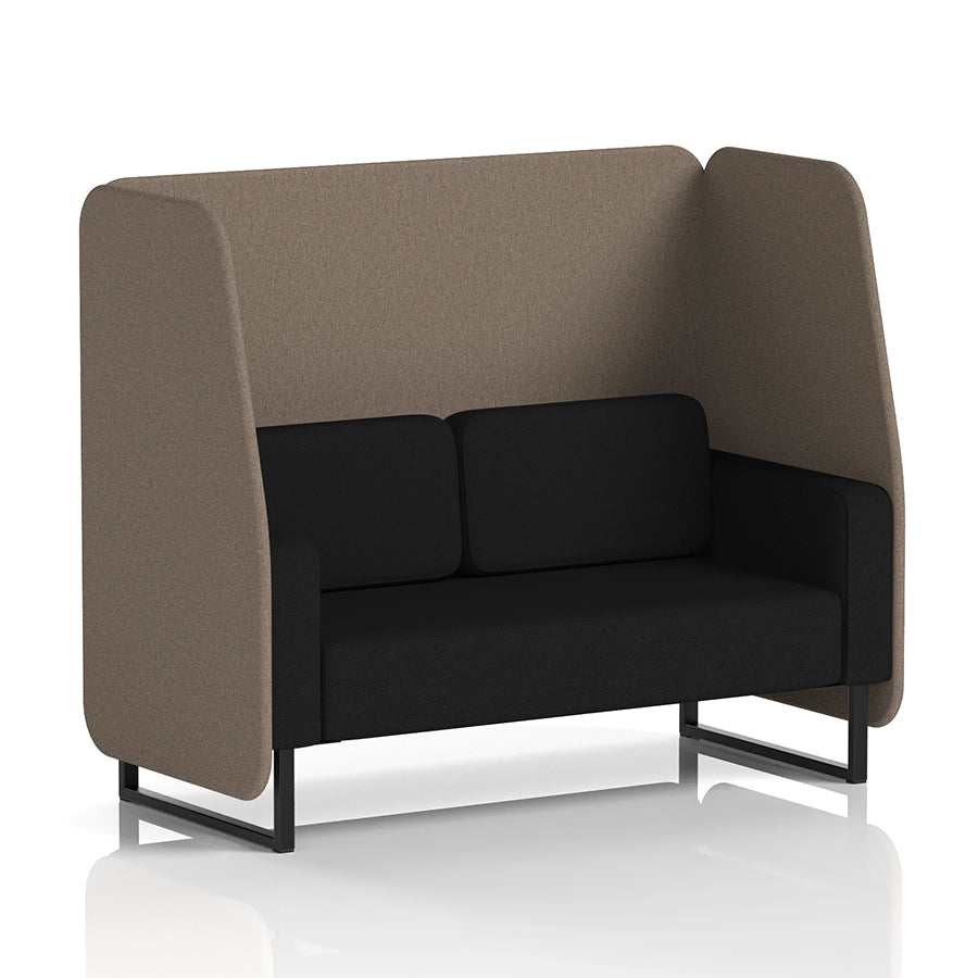 Brixworth Open Booth in Two Tone - 2 Seater