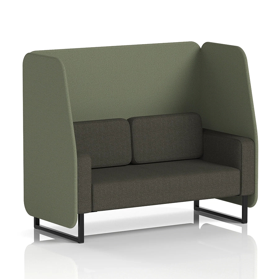 Brixworth Open Booth in Two Tone - 2 Seater
