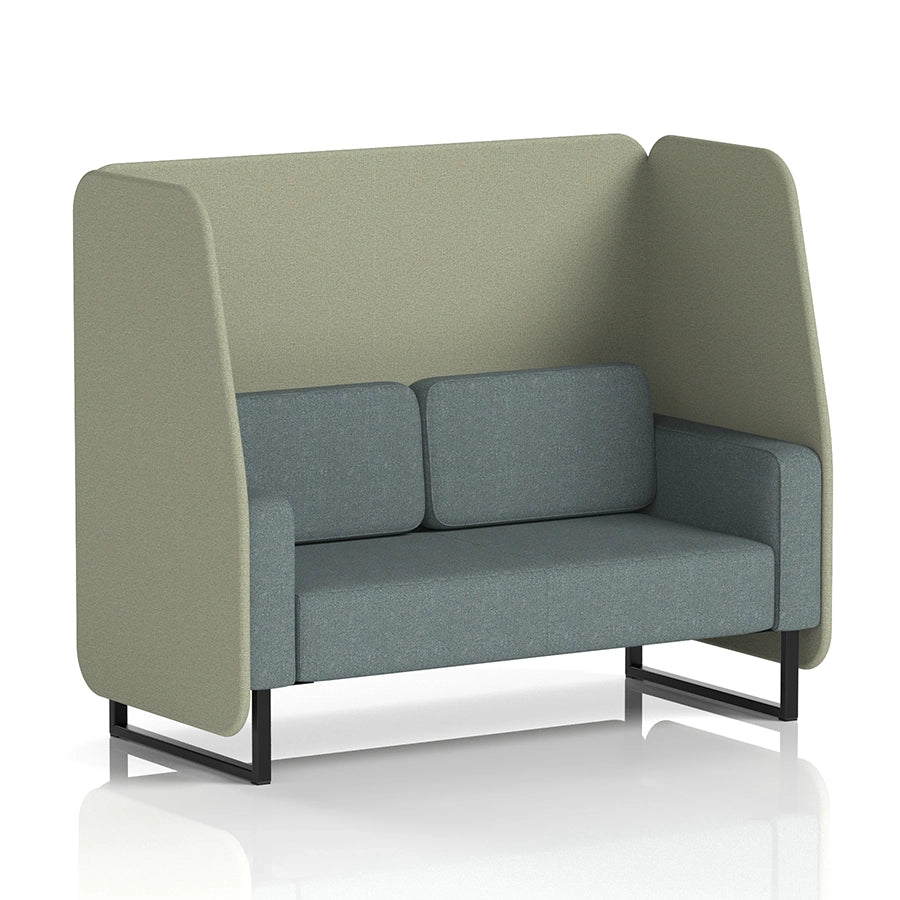 Brixworth Open Booth in Two Tone - 2 Seater
