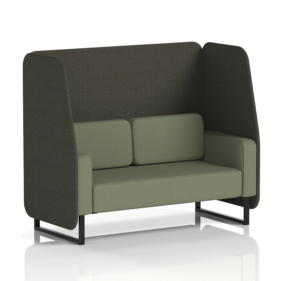 Brixworth Open Booth in Two Tone - 2 Seater