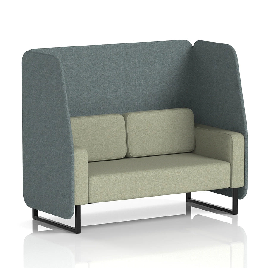 Brixworth Open Booth in Two Tone - 2 Seater