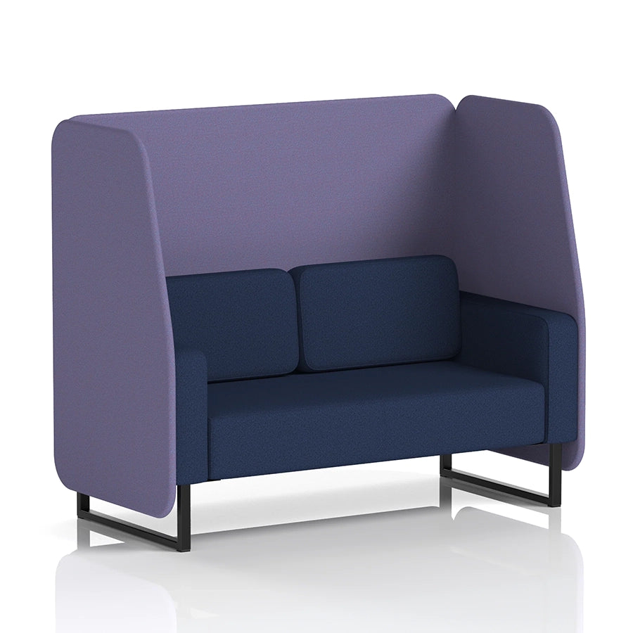 Brixworth Open Booth in Two Tone - 2 Seater