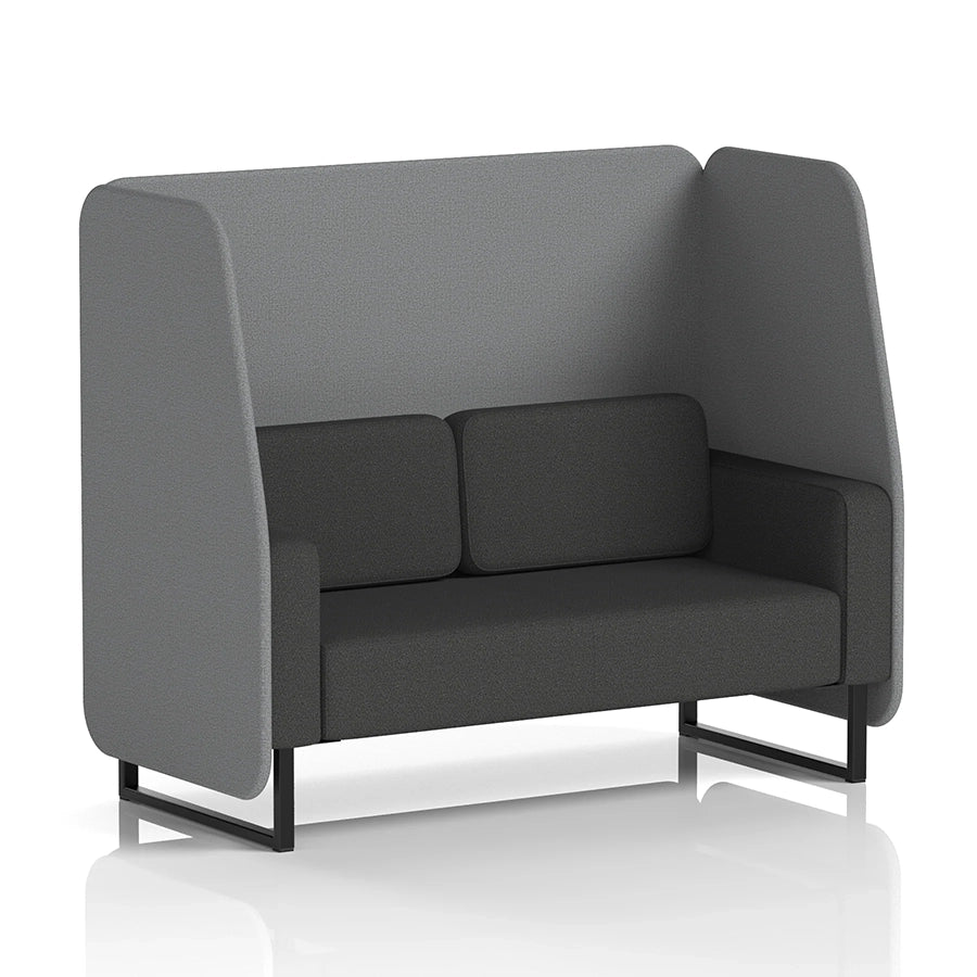 Brixworth Open Booth in Two Tone - 2 Seater