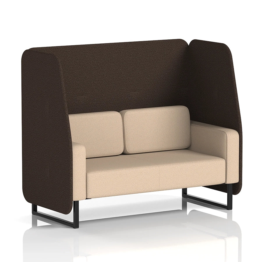 Brixworth Open Booth in Two Tone - 2 Seater