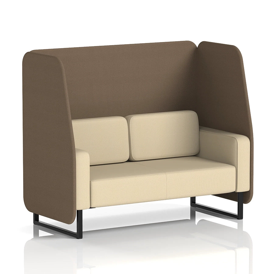 Brixworth Open Booth in Two Tone - 2 Seater