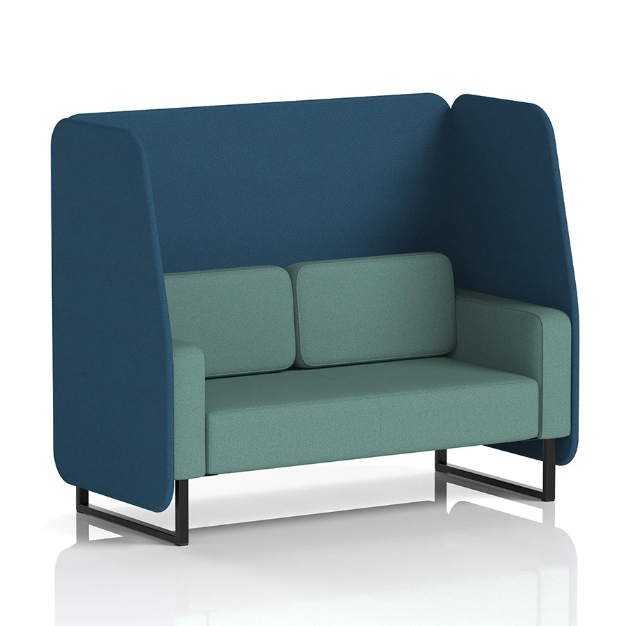 Brixworth Open Booth in Two Tone - 2 Seater