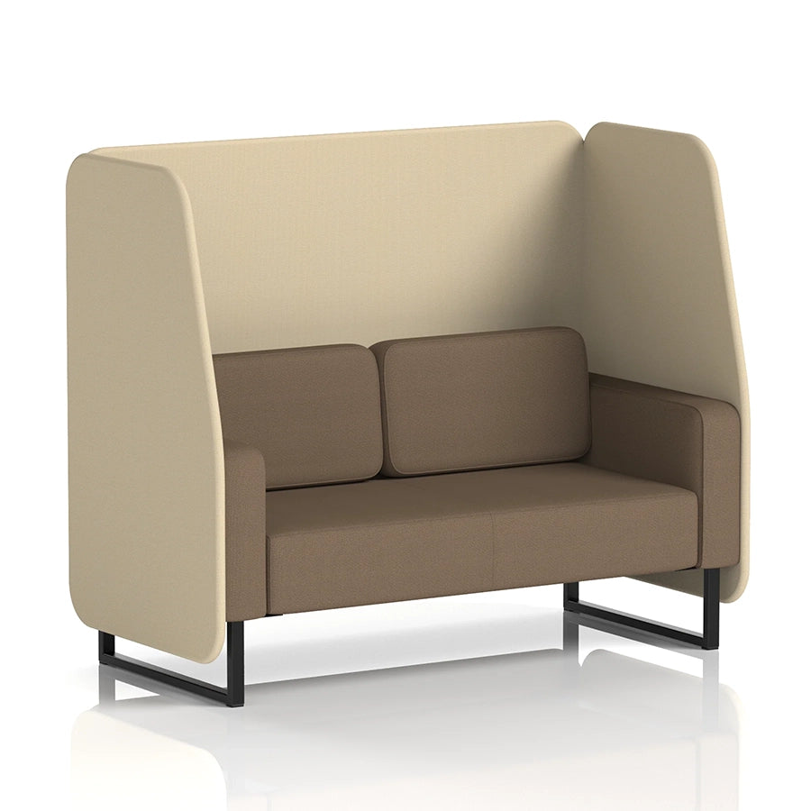 Brixworth Open Booth in Two Tone - 2 Seater